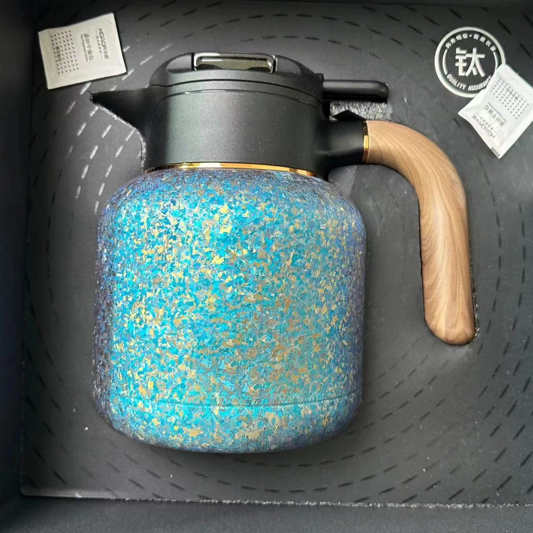 1600ml纯钛闷茶壶大容量闷茶壶