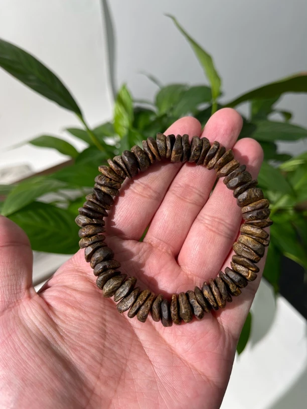 沉水级 满结油 包头 13克➕ 国香莺歌绿奇楠沉香 不抹油 不压油