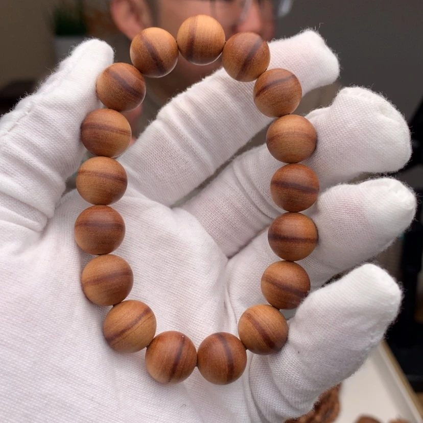 【闪购商品】檀香木手串/手链?**?1.2横纹
