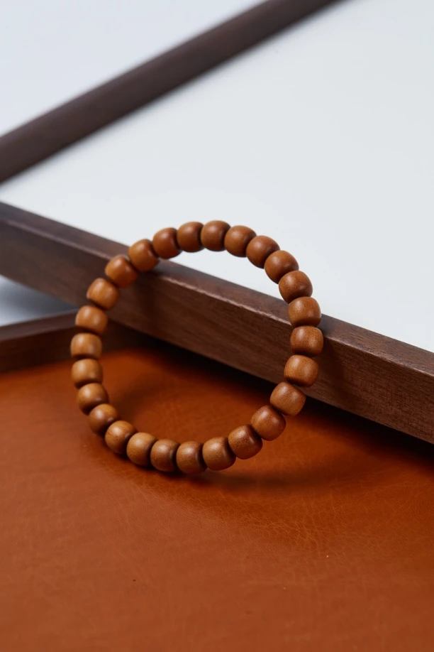 名片款 印度老山檀香迈索尔正区醇化老料 7.3/8mm/26颗