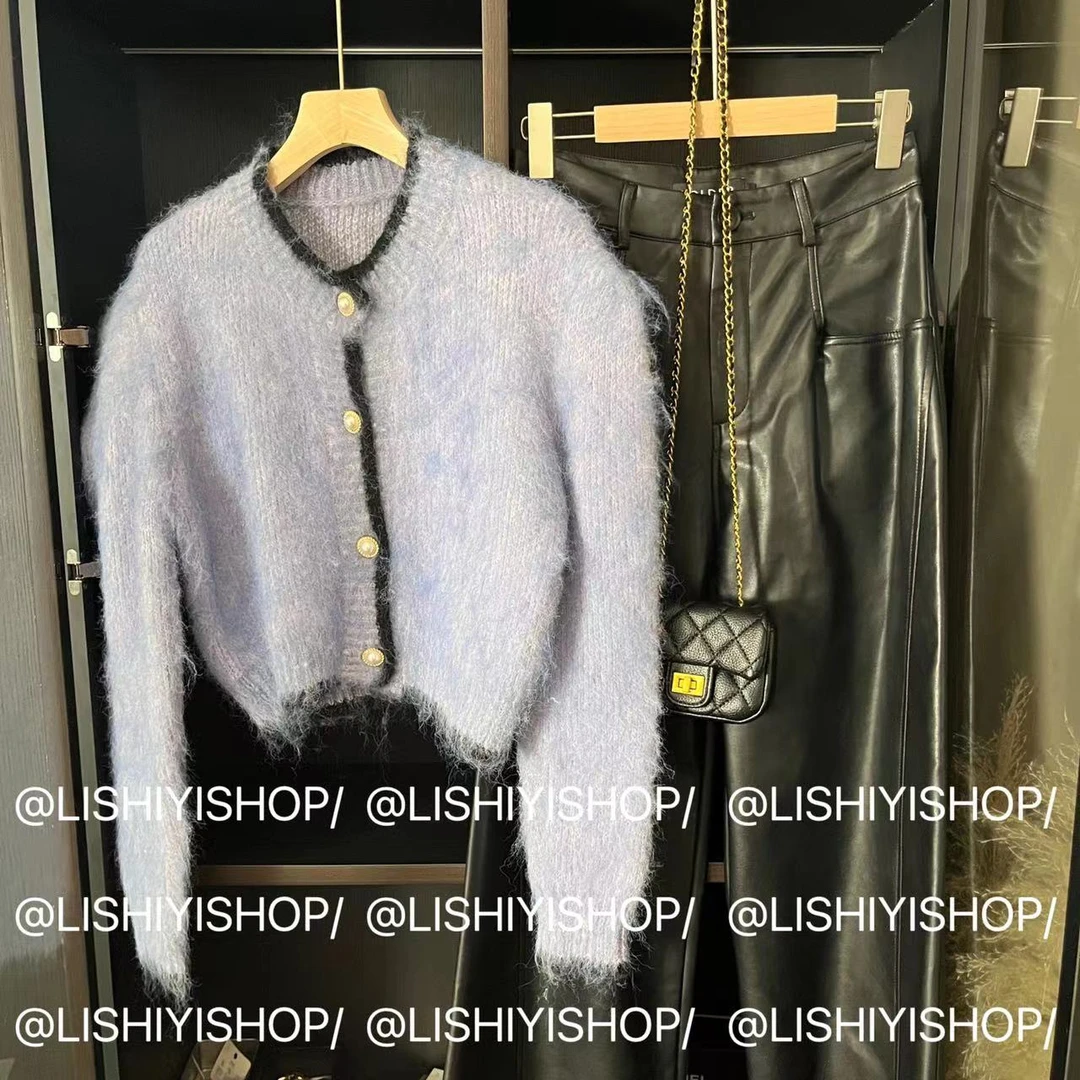 【少女日记】韩系软糯小香风针织毛衣8890