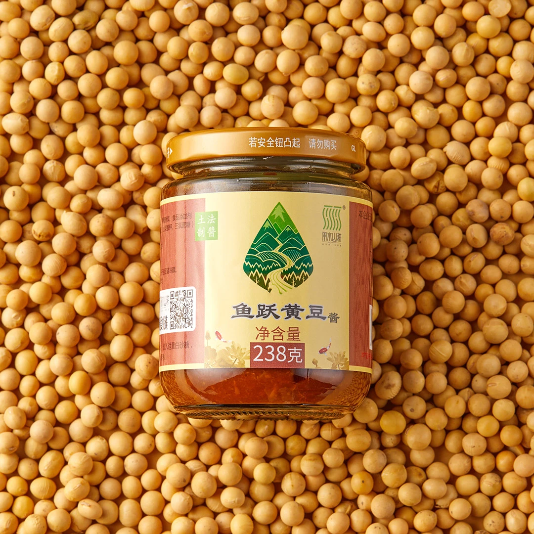 山耕非遗纯粮古法酿造大豆黄豆酱  粮食酿造