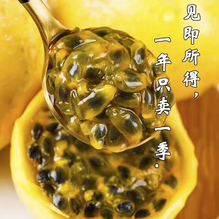 【达吾福利】维C小炮弹黄金金百香果2斤装