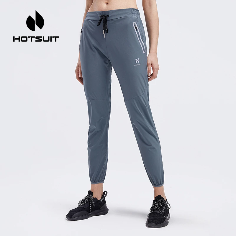 HOTSUIT/后秀束脚裤子女款春夏季透气宽松休闲裤跑步运动健身长裤