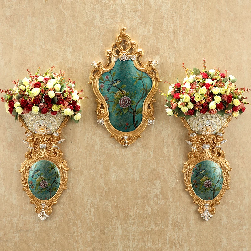 欧式花艺天使壁挂花瓶家居墙面创意花盆挂件餐厅墙饰装饰新款包邮