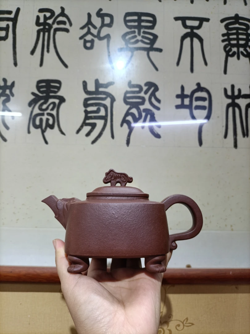 枝枝紫砂手作 原矿紫砂了紫泥