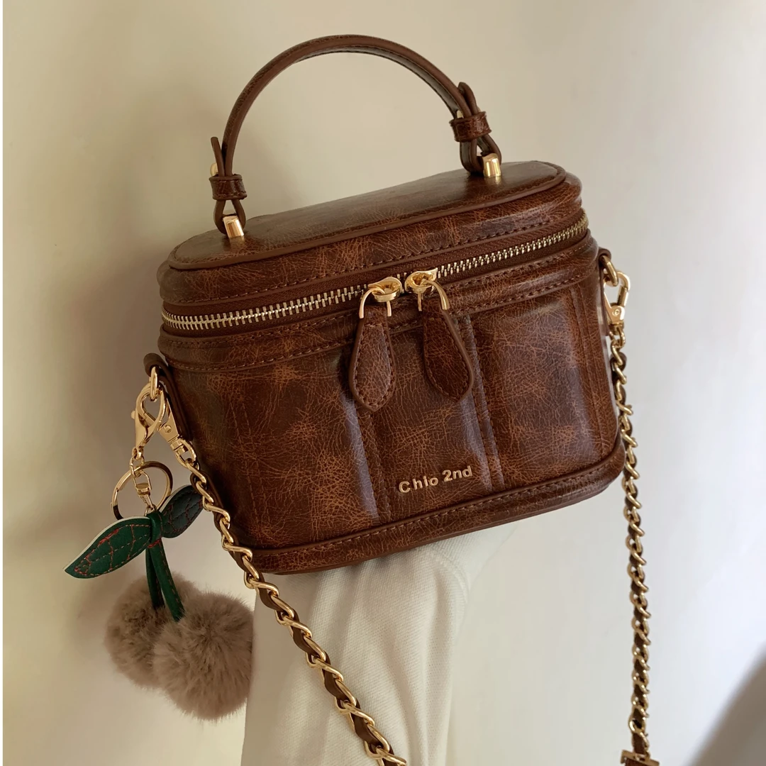 南风Chio2nd 盒子包 新款手提小众设计师款斜挎小包