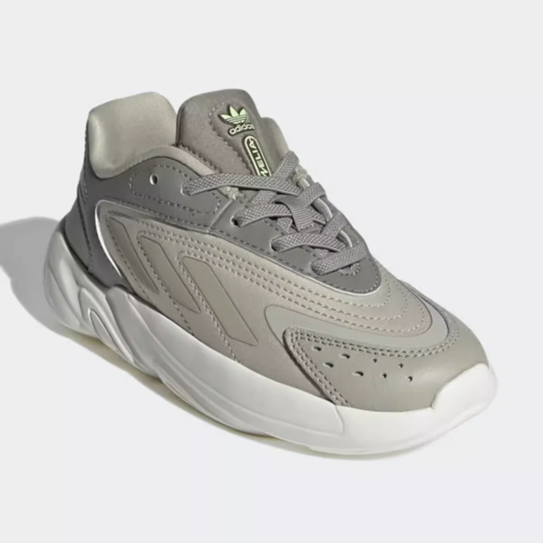 adidas/阿迪达斯2024夏季OZELIA EL复古老爹鞋男小童三叶草IE3409