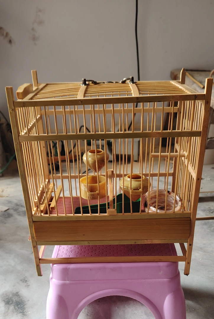 凯里鸟笼手提长方形鸟笼黄豆鸟笼绣眼笼可放箱