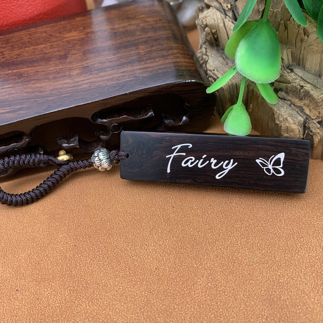 创意定制 情侣 表白 礼物 刻字 钥匙扣 Fairy