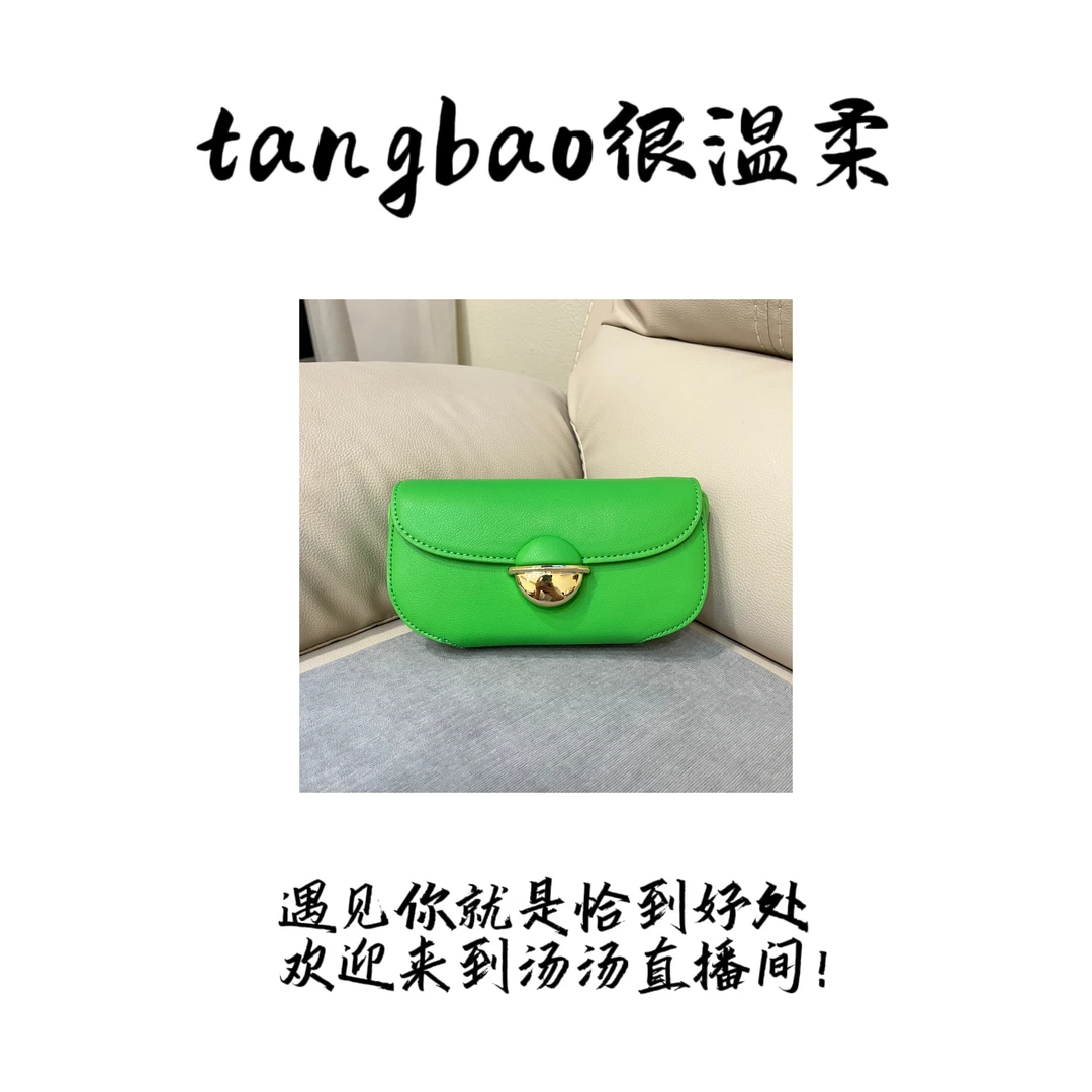 【汤宝】[710]马鞍包2024经典单肩包斜跨包手拎女包-小包女包小众