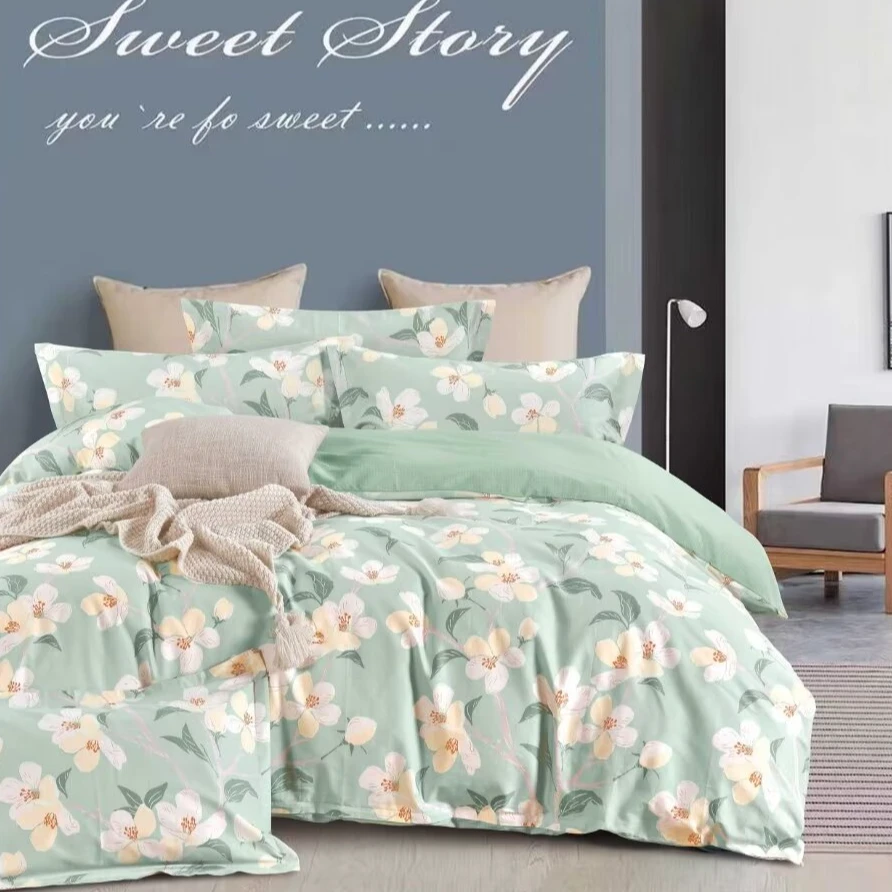 高支高密纯棉四件套加厚ZB