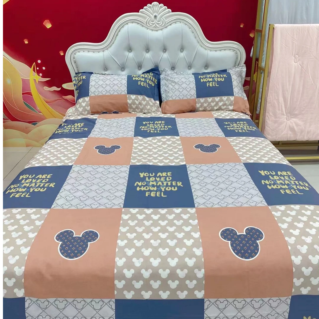 优质纯棉斜纹三件套