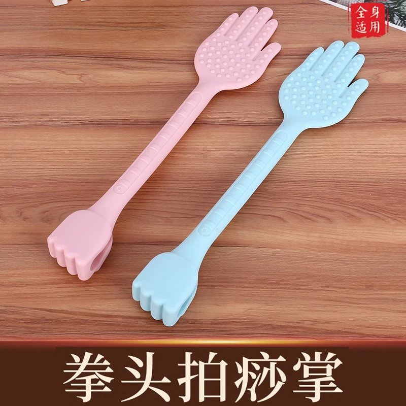 拍打手掌拍经络家用拍沙板手掌型扣痧手拍经络捶拍背神器按摩捶