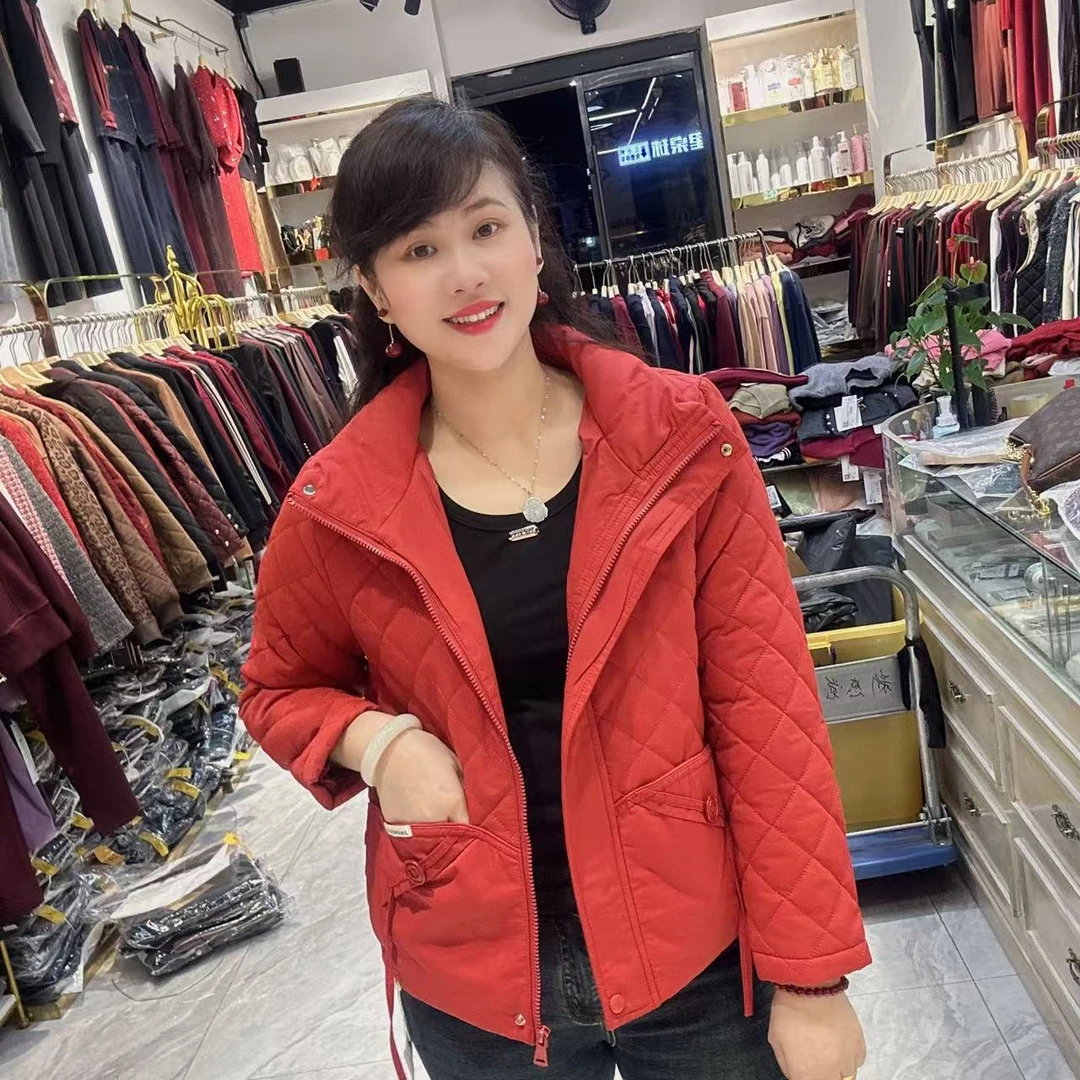 10-8055夹棉薄外套58长