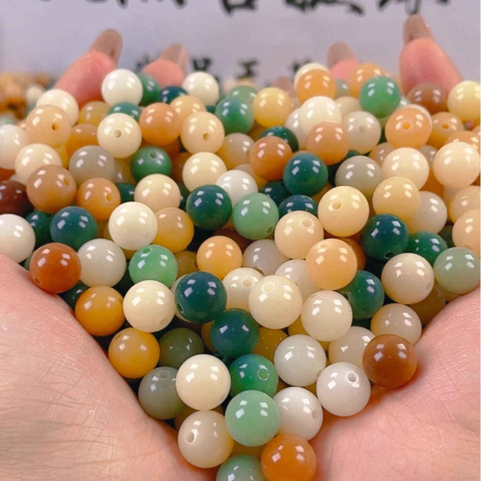 小号卡10mm多宝天然菩提珠正圆精品无瑕疵