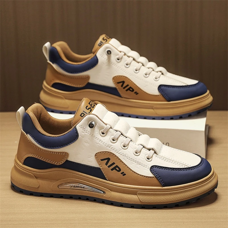 高品质春季季新款男士低帮鞋工作板鞋男鞋防滑耐磨休闲潮流阿甘鞋