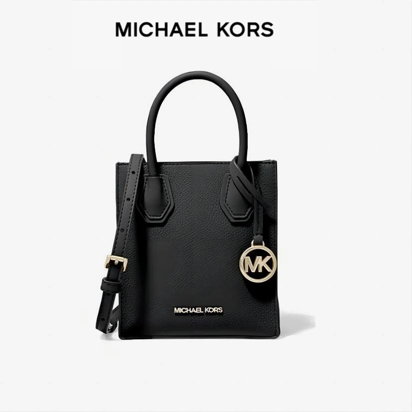 MICHAEL KORS MERCER小号琴谱包黑色新款 约15*6*17cm 35S1GM9T0L