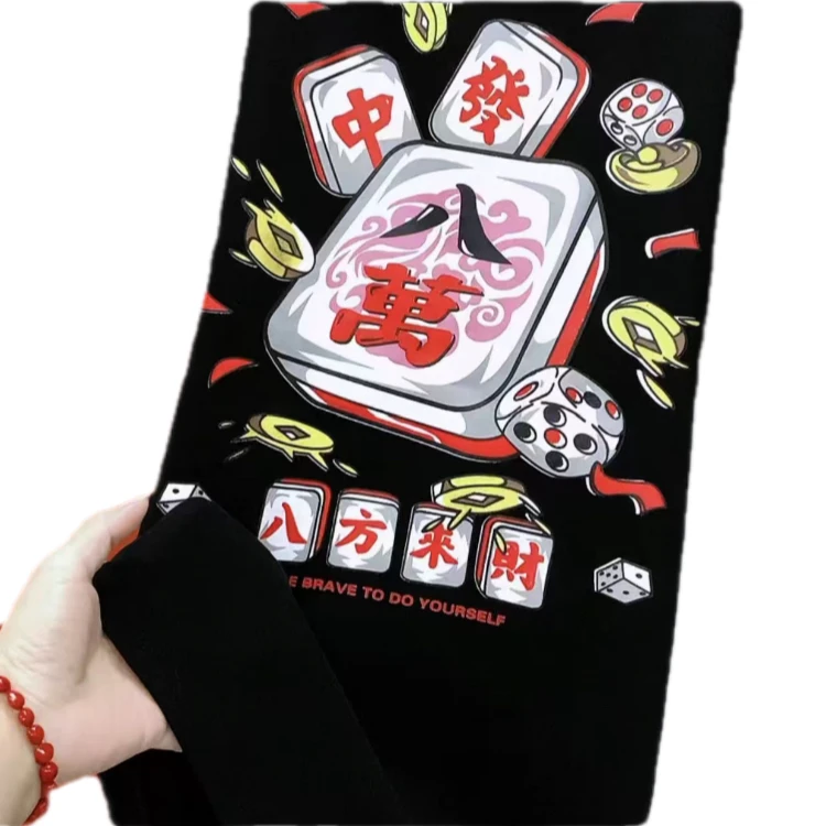 8817八方来才新年款短袖(衣长78左右)