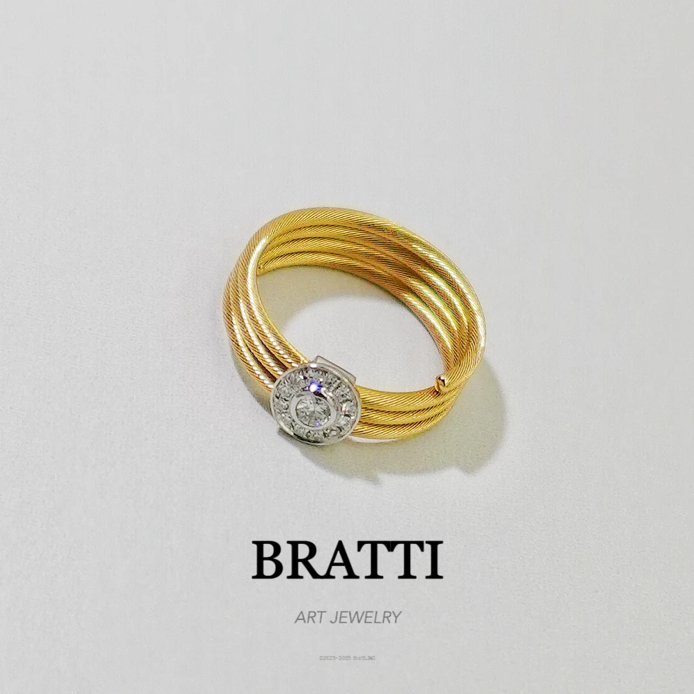 Bratti珠宝18K金钻石戒指