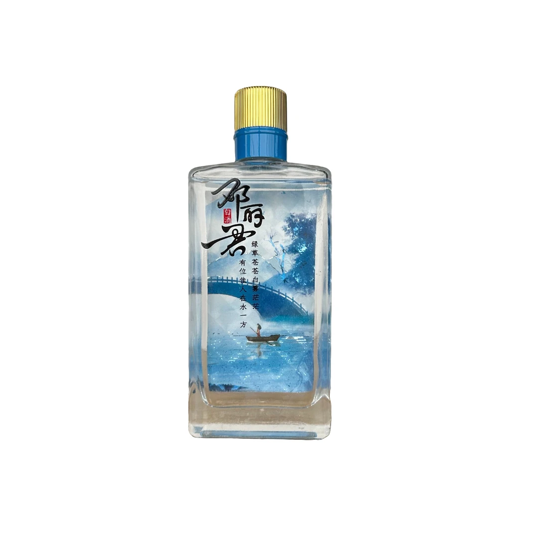 景芝53度100ml景芝芝麻香型邓丽君文化白酒53%Vol
