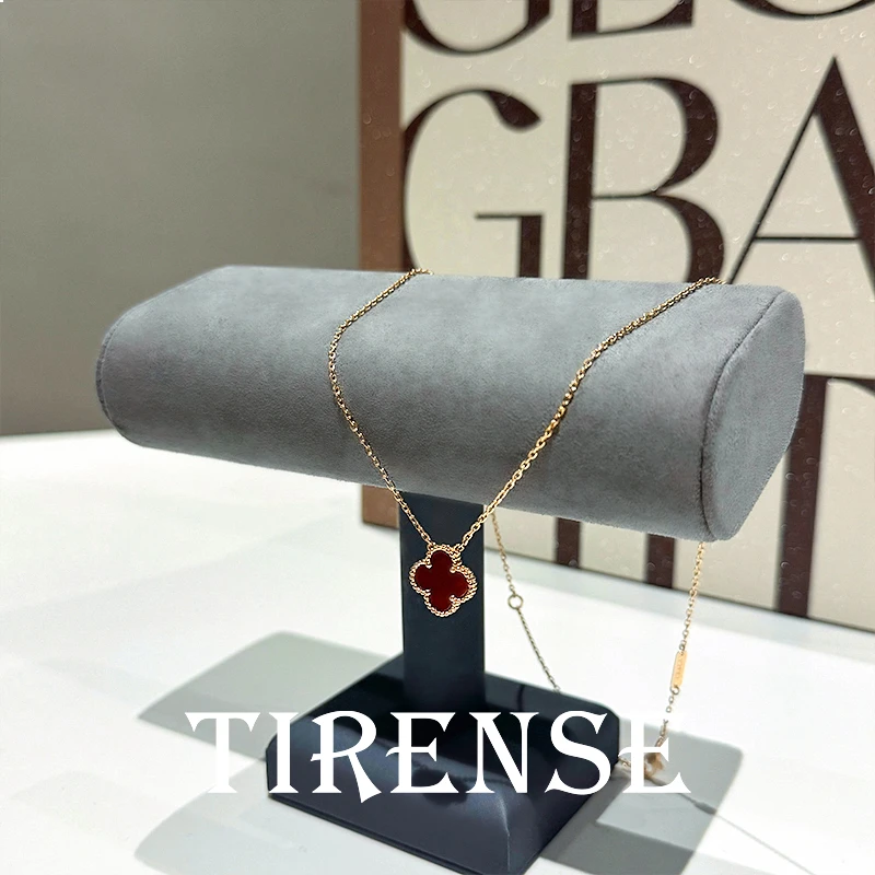 铜合金项链 四叶草轻奢精致百搭小巧项链-YQ