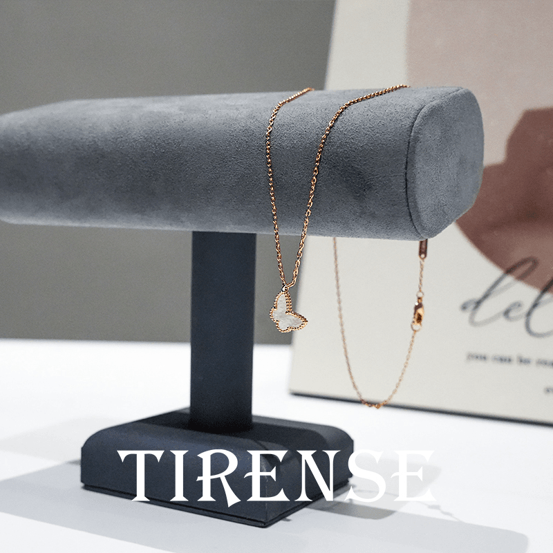 铜合金项链 蝴蝶轻奢精致百搭小巧项链-YQ