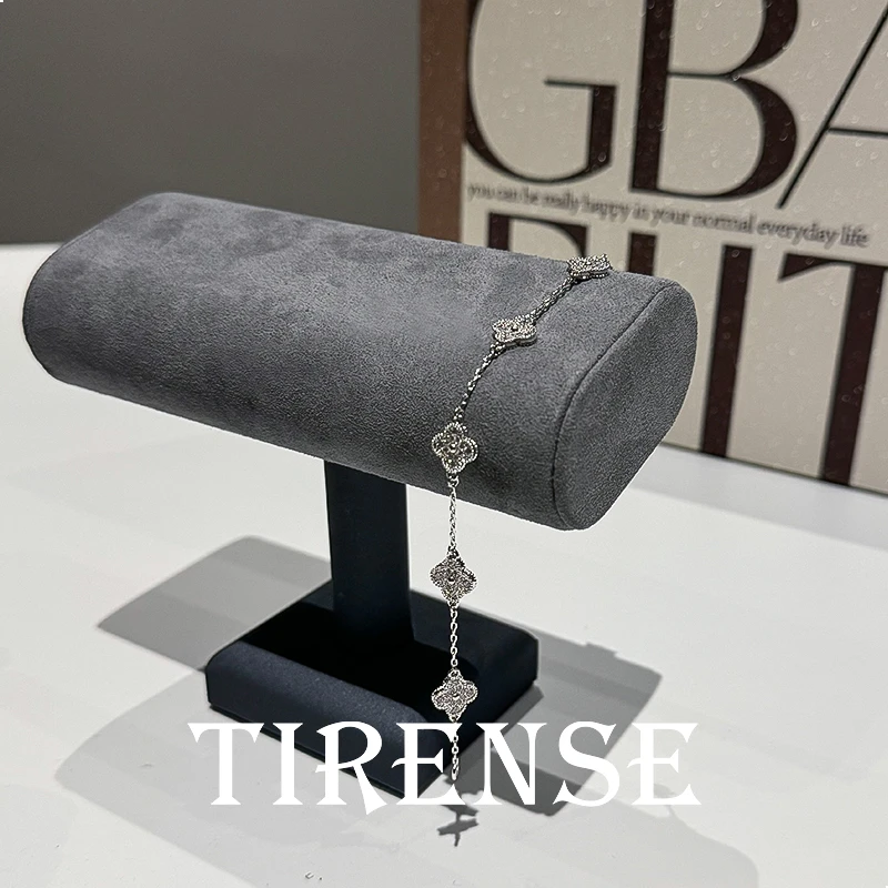 铜合金手链 四叶草轻奢精致百搭小巧手链-AM