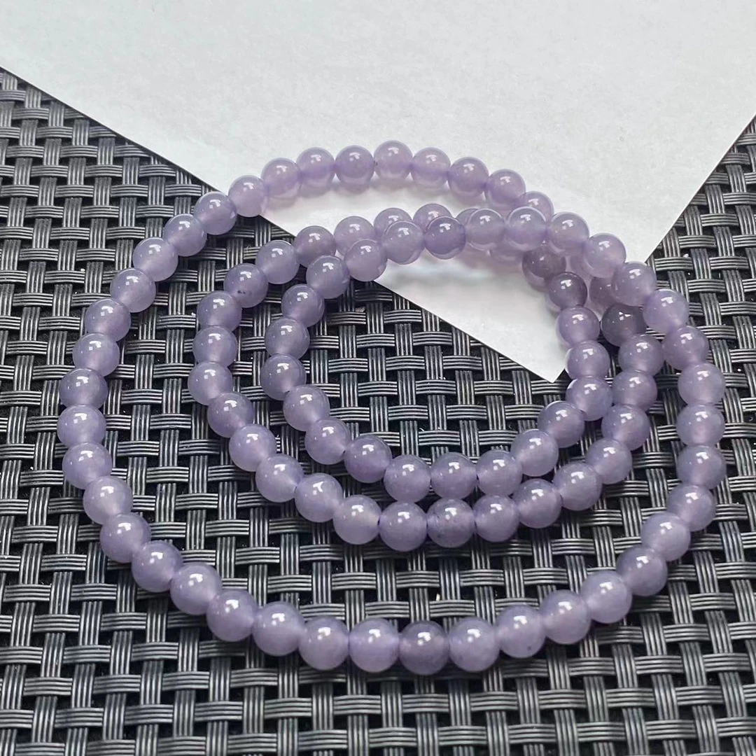 烟紫多圈手链6M-E340