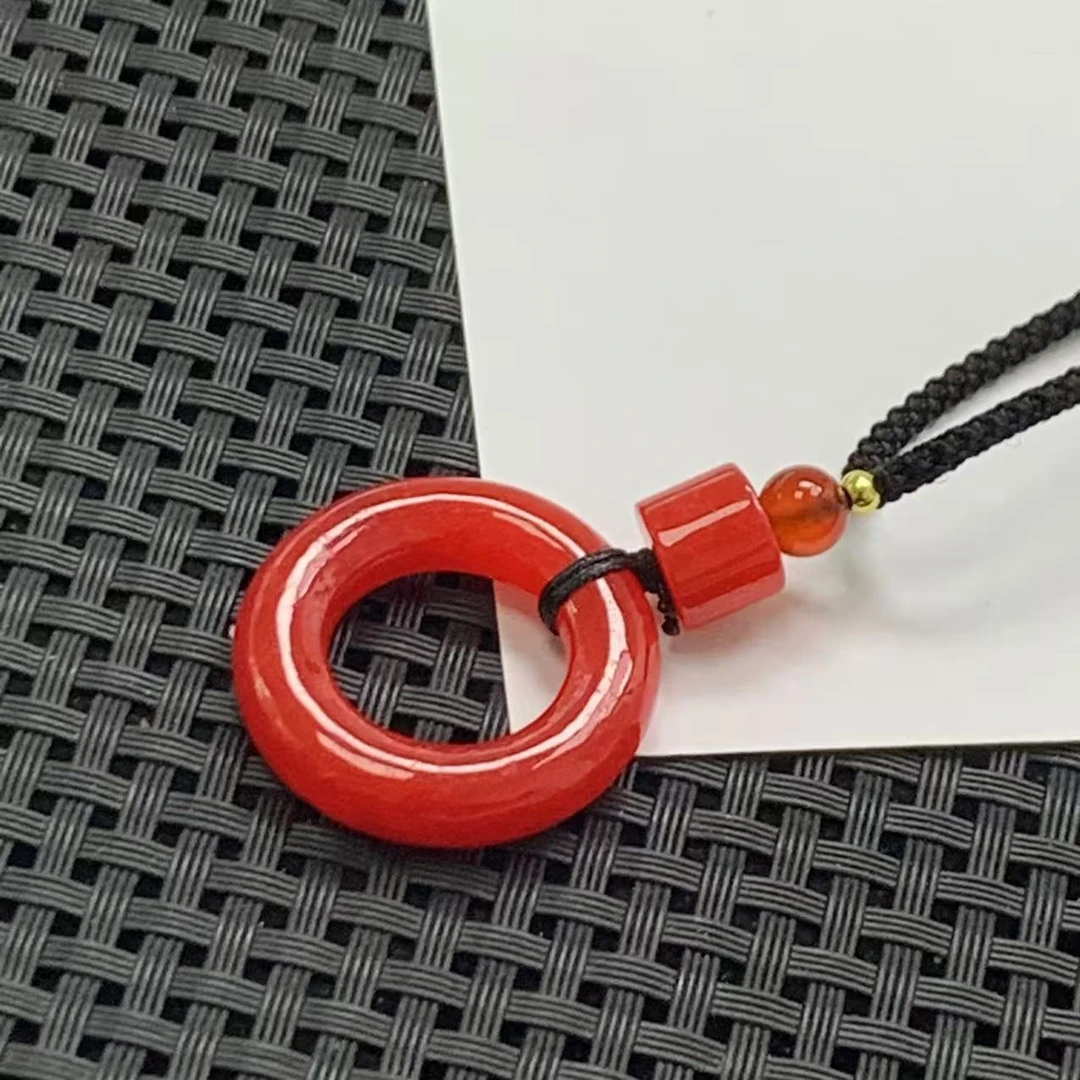 F348红非甜甜圈带绳