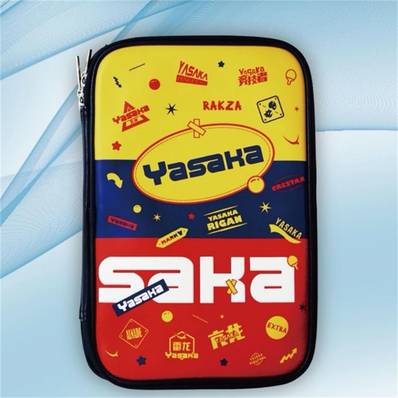 亚萨卡太空人卡通双层乒乓球拍拍套