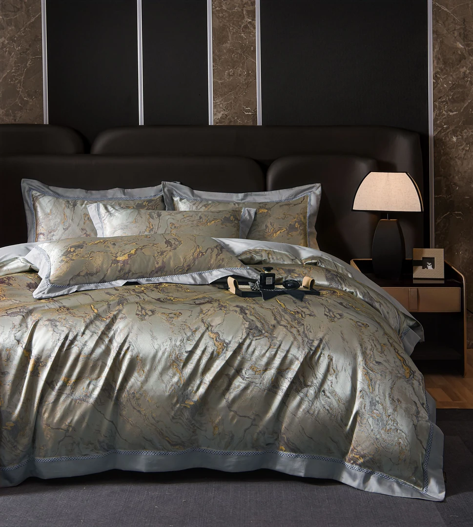 【新款】轻奢重磅高精密四件套四季款--锦绣