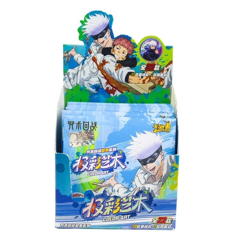 正版【咒术回战极彩艺术徽章马口】新款铁吧唧胸针五条悟整盒