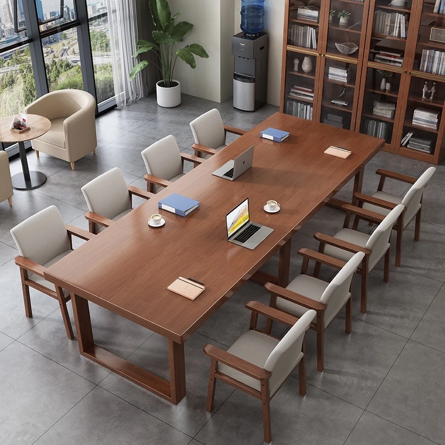 【定制加长大板桌】全实木家用加长加厚餐厅加宽会议桌电脑桌工作台