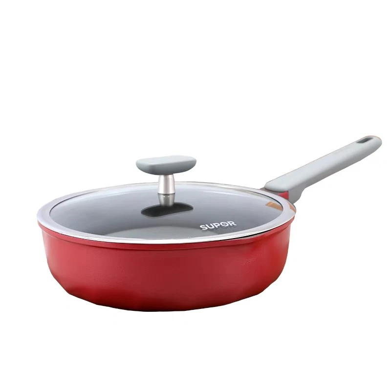 SUPOR/苏泊尔火红点钛磨力不粘煎炒锅·晶铸系列NJ28WA3