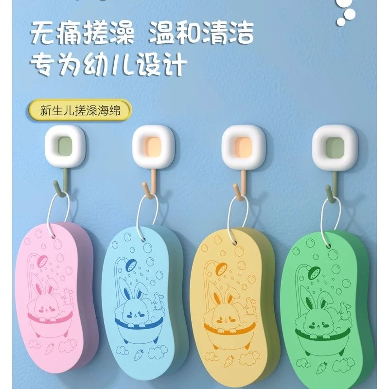 儿童搓澡巾搓泥神器宝宝婴儿女专用家用洗澡海绵后背搓灰不伤皮肤