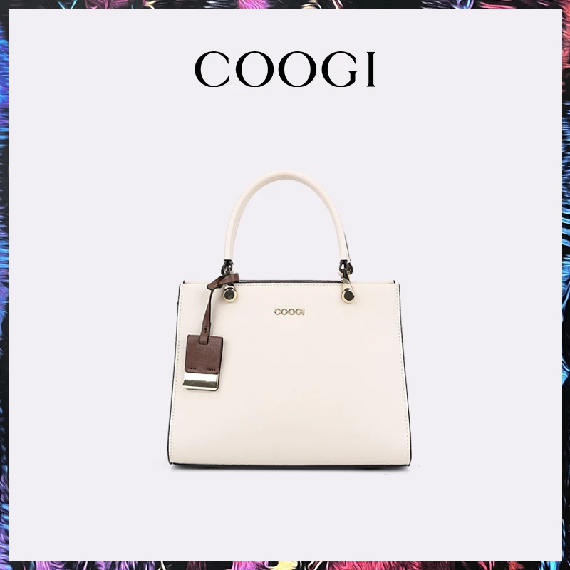 COOGI【高定托特】女包轻奢品牌时尚百搭女斜挎包真皮送女朋友礼物
