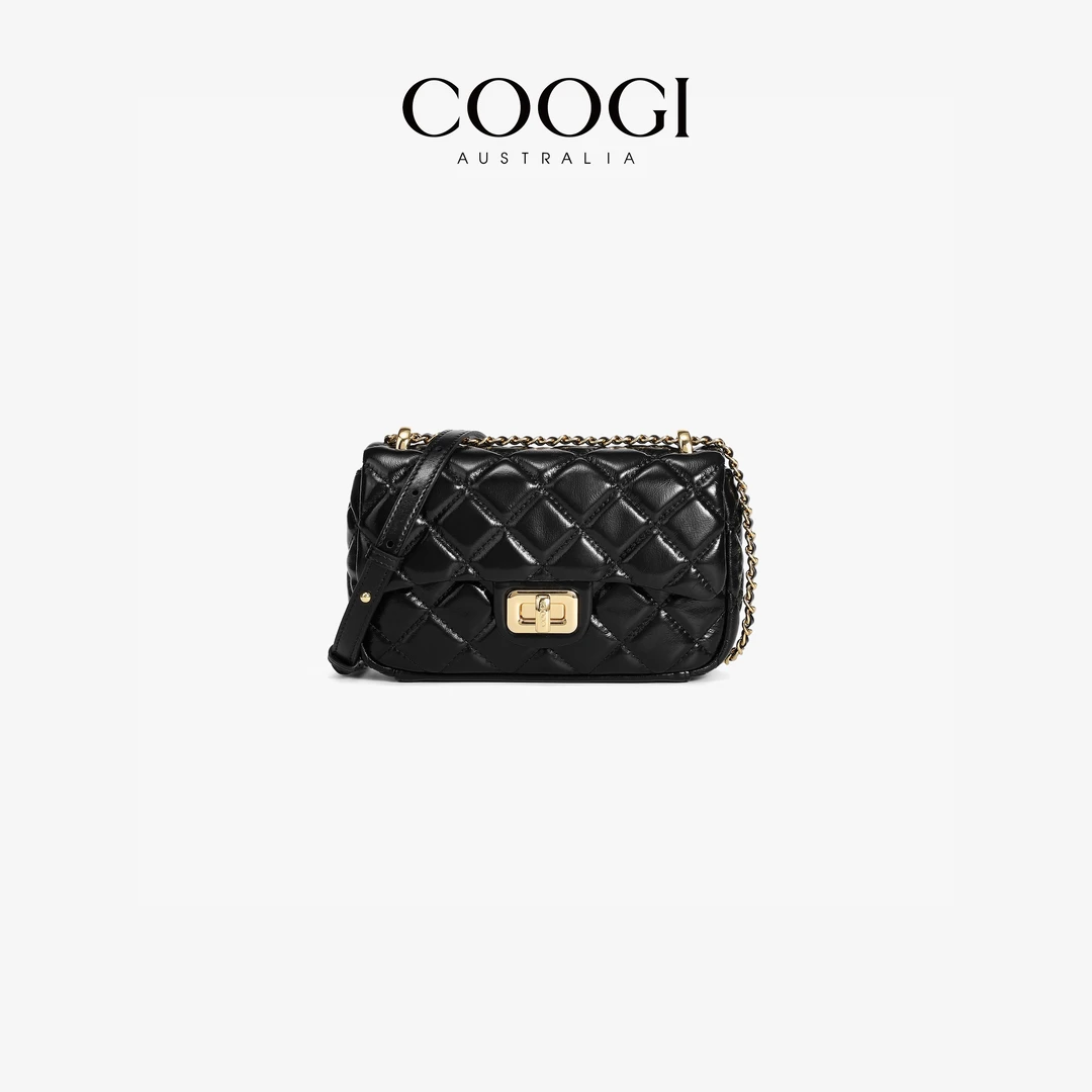 COOGI【高定轻奢】女包新款链条单肩包腋下包斜挎包送女友生日礼物