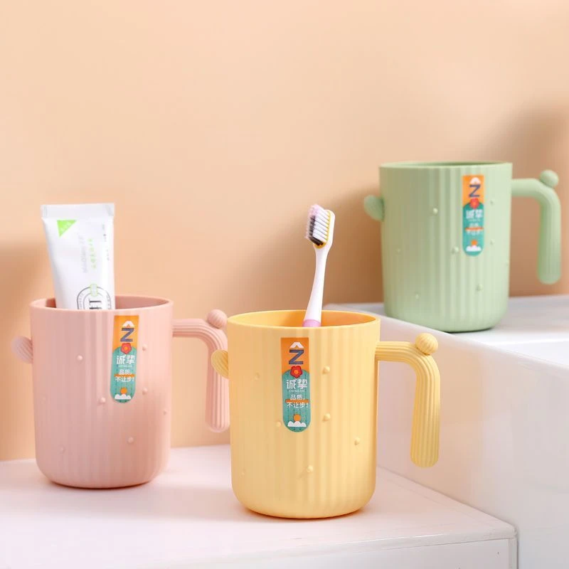 仙人掌漱口杯防霉抗菌情侣防摔牙杯学生宿舍可爱高颜值刷洗漱杯