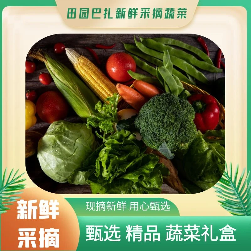 【用心甄选】现采现摘精拣清爽礼盒800g