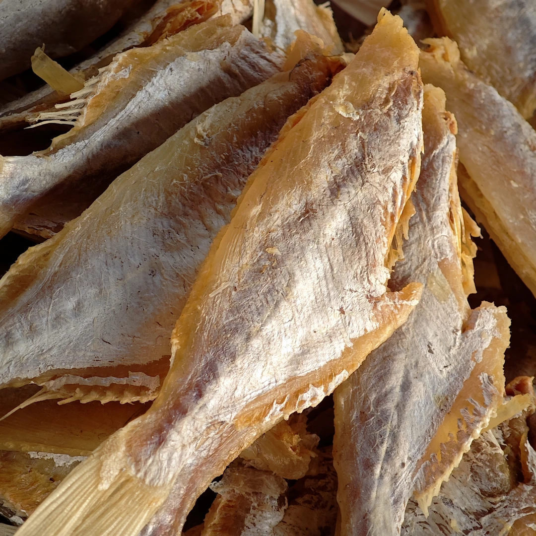 本港自晒大眼鸡鱼干咸度适中新晒500g250g海鲜干货风干