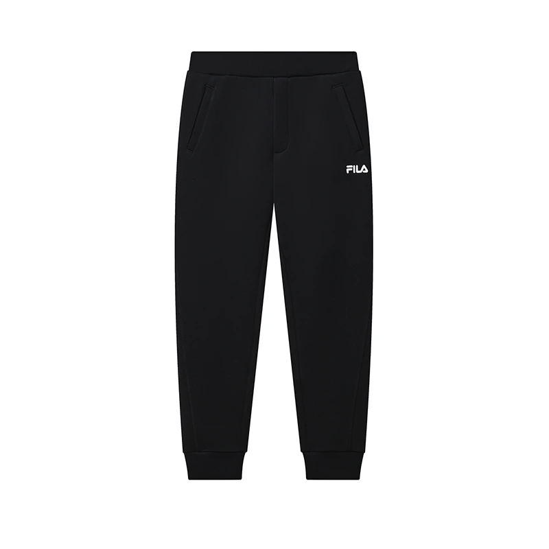 【FILA】斐乐男装春季新款运动舒适百搭束脚针织长裤 F11M318604F
