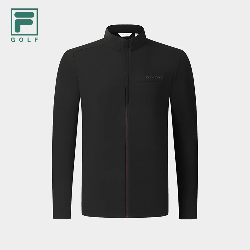 FILA斐乐男装【弹力挺阔舒适】冬高尔夫商务立领外套A11M345502F