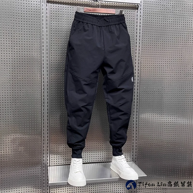 Tifan Lin潮牌工装裤男士春秋潮流宽松运动卫裤男款休闲时尚长裤