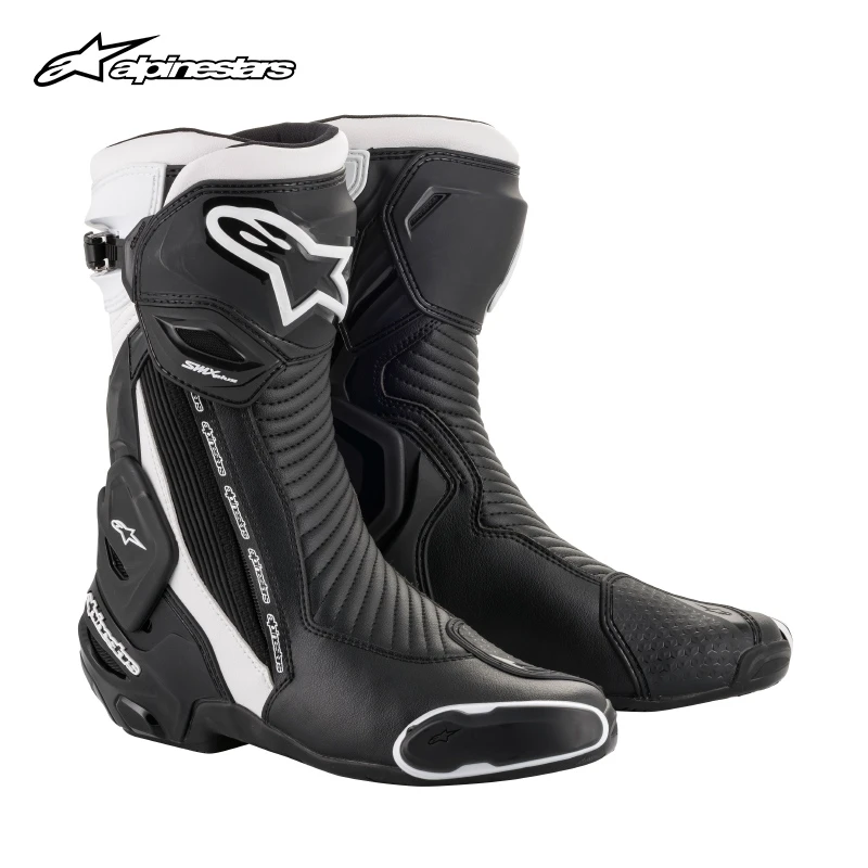 a星alpinestars SMX PLUS V2 赛道靴骑行靴机车靴防摔透气摩托靴