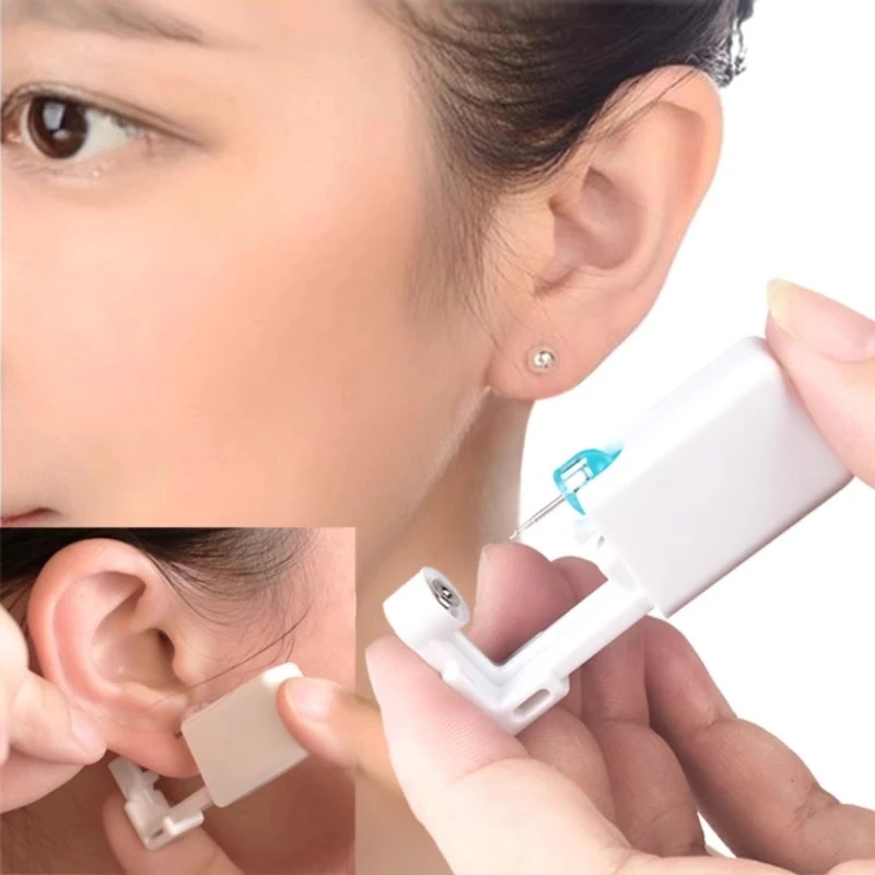 一次性无痛穿耳器打耳洞神器学生穿耳洞工具打耳眼洞耳钉无菌