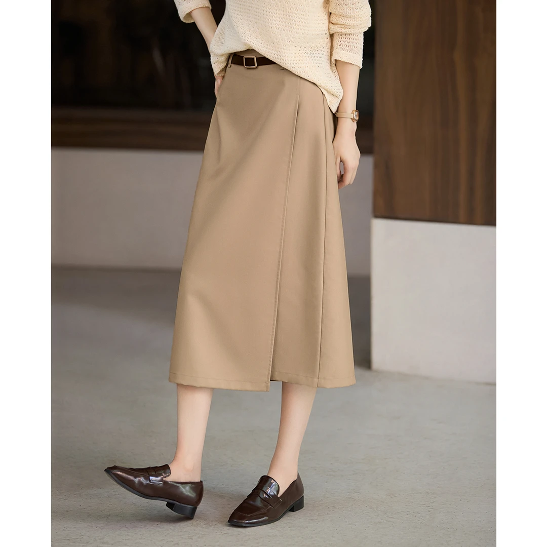 XWI/欣未【珍珠小姐】2024年初秋季时尚知性优雅大气气质半身裙女