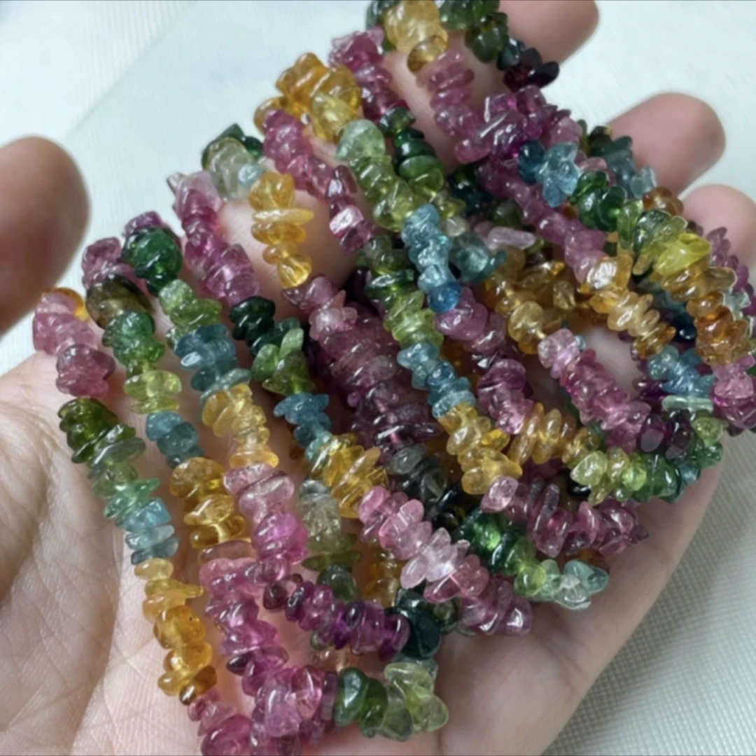 天然巴西碧玺随型不定性手串手链（多样性发其一）