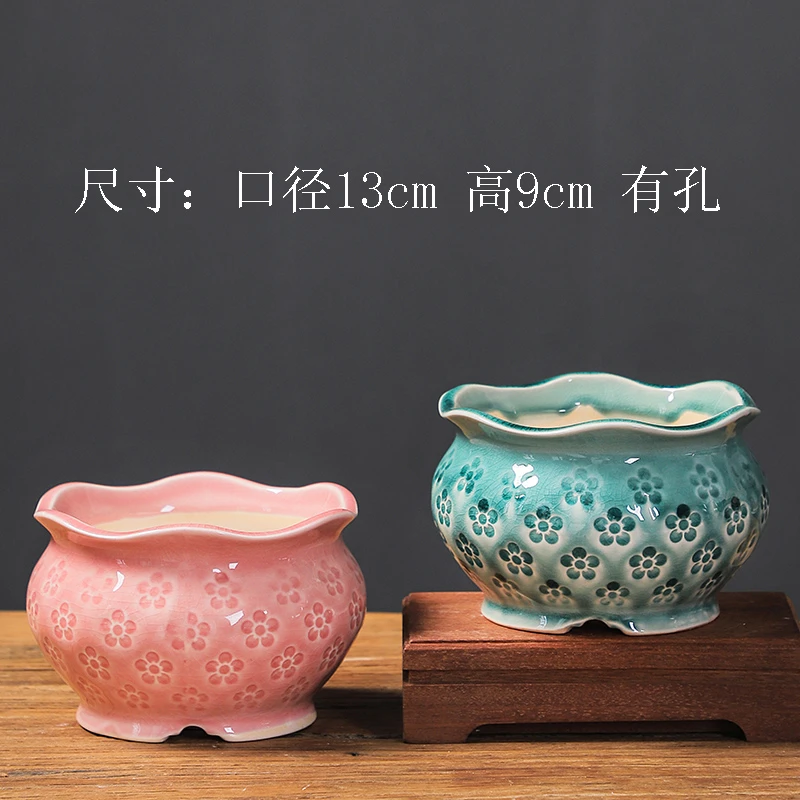 网红花盆多肉盆老桩清仓热销印章百搭法师拼盆绿植特价盆高温花盆