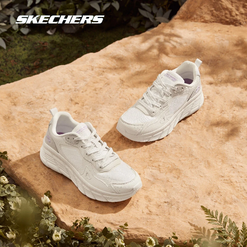 【吉吉运动专属】斯凯奇网面女鞋潮流厚底时尚透气休闲鞋117380秋季